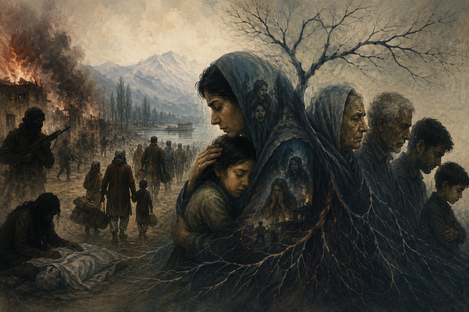 Roots torn, trauma inherited: The tale of humanitarian crisis of Kashmir