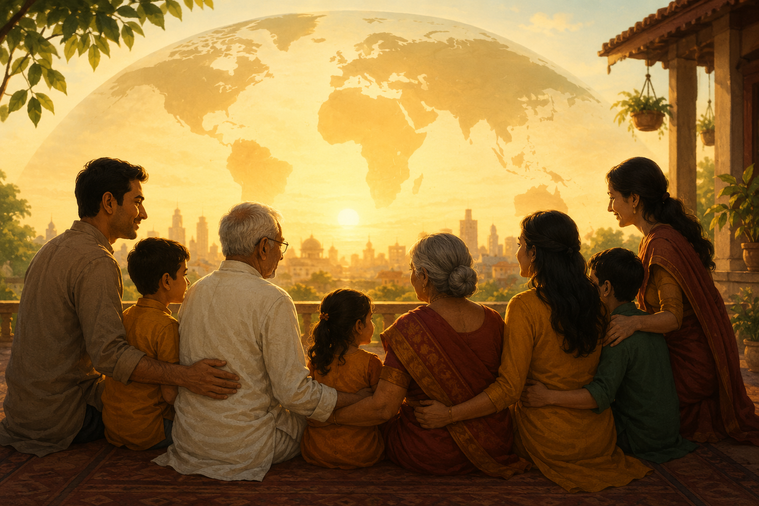 The return to family: The world rediscovers what India never forgot