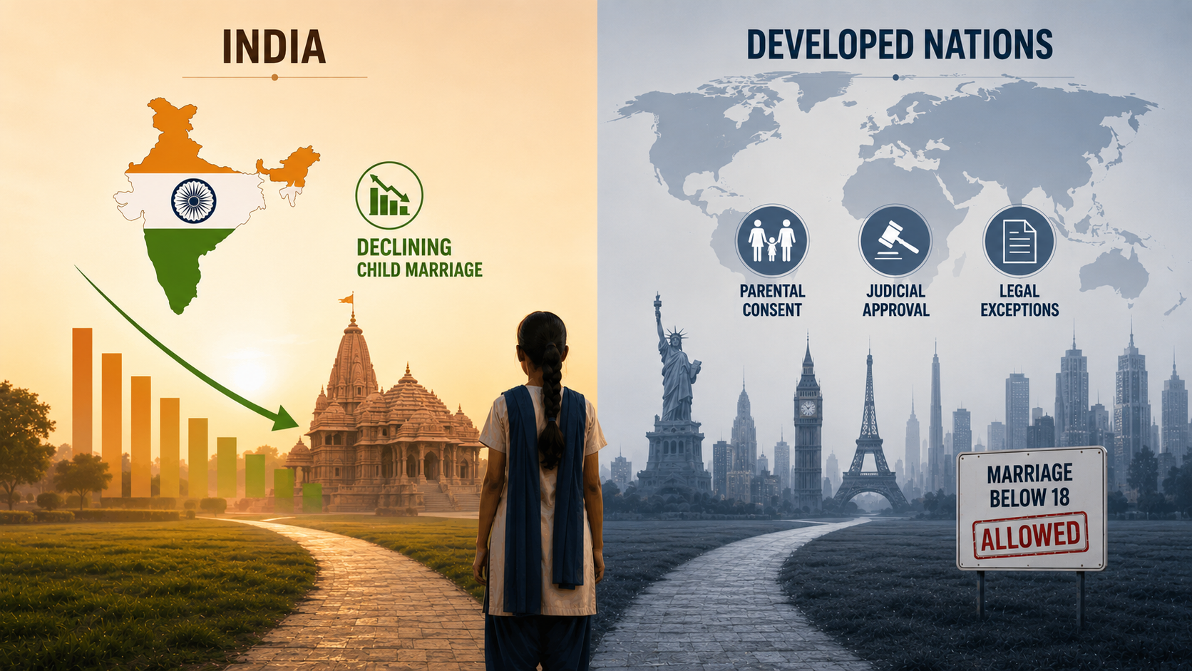 India's child marriage decline: A reality check for the developed world?