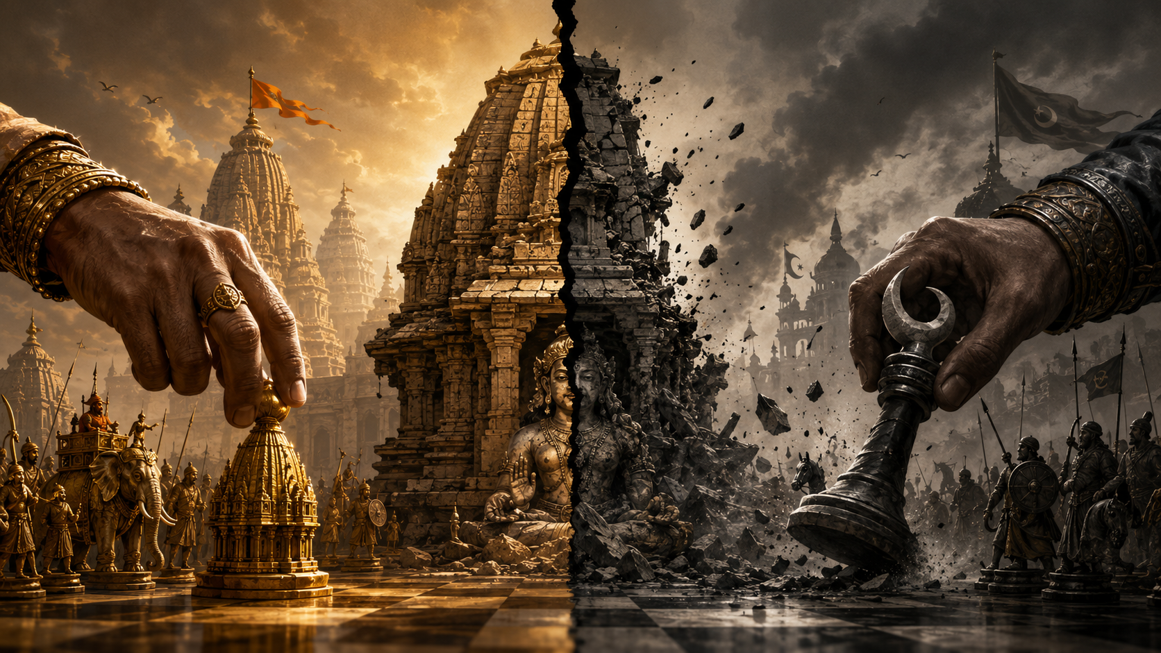 The politics of narrating temple attacks in Indian historiography