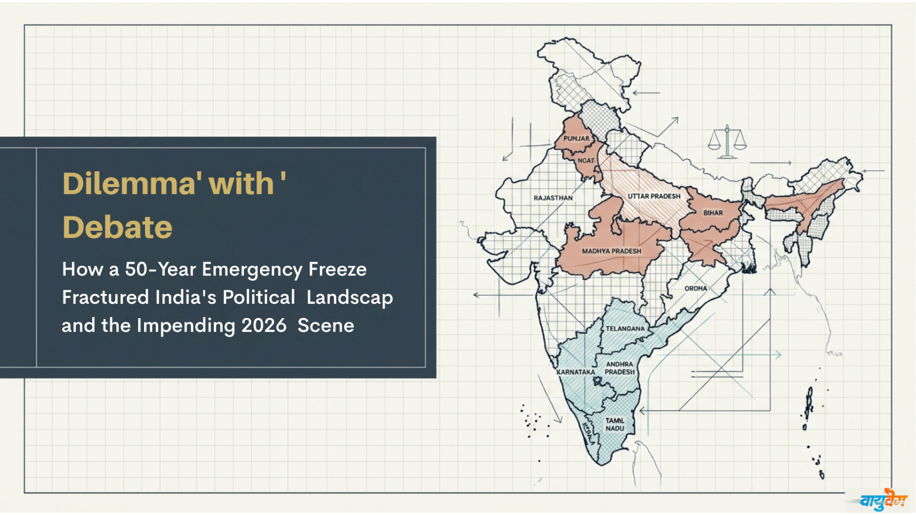 Census-Delimitation Correlation: How Emergency Freeze Created disparities in India’s political dynamics