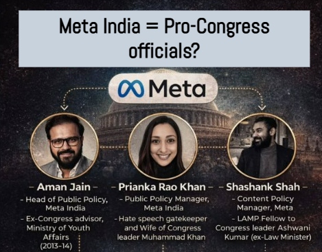 Is Meta India’s public policy influenced by pro-Congress officials?