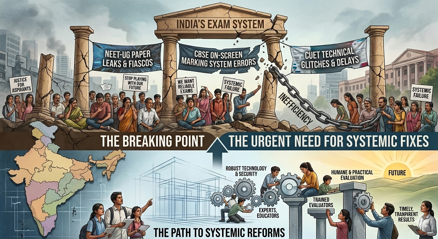 Time to fix India’s exam system, not just the symptoms