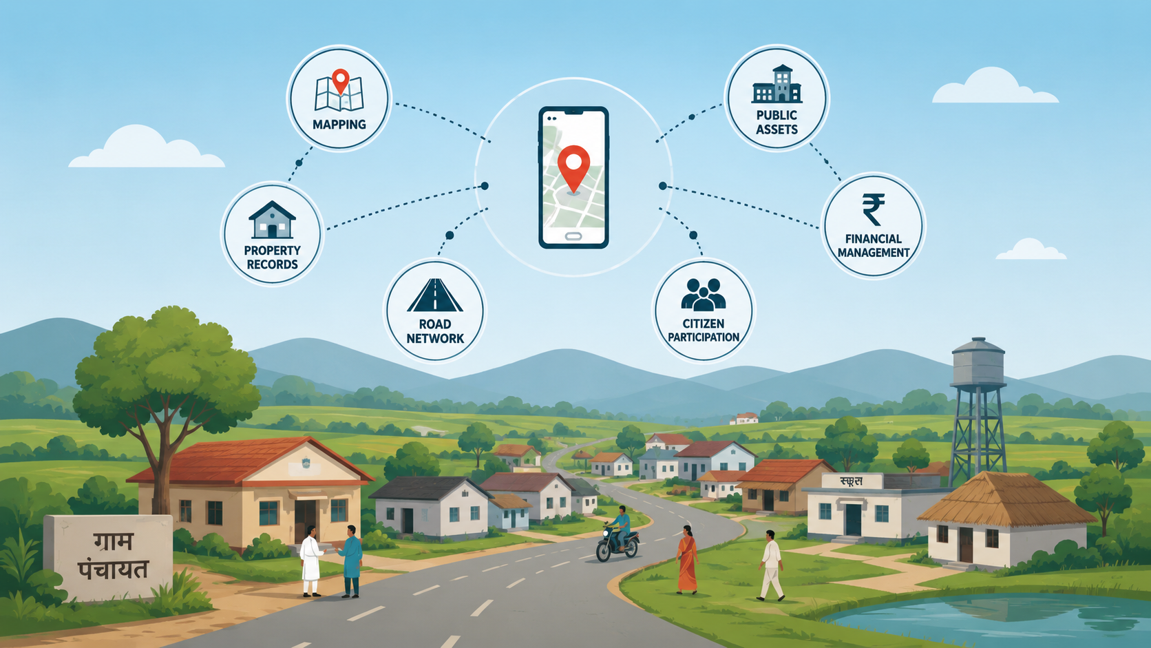 Digital records connect India’s villages to one governance network