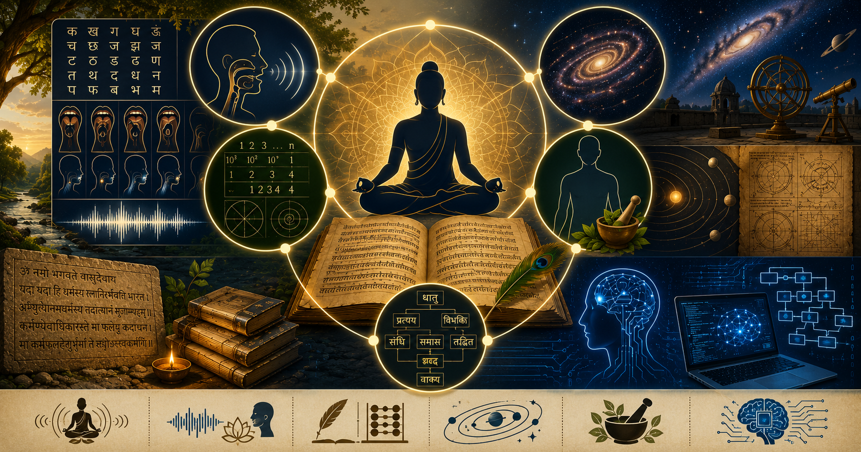 Sanskrit: Language that covers Cosmos to Computation